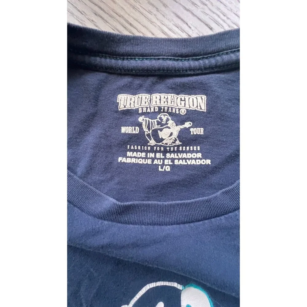 Vintage True Religion Buddha T-Shirt Size Men's Size Large